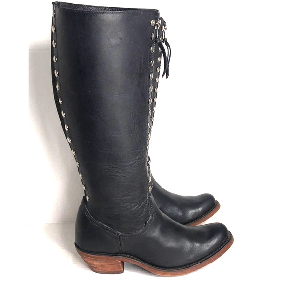 NEW JUSTIN REBA LESLIE GENUINE LEATHER BOOTS WOMENS SIZE 6.5 - Picture 4 of 11